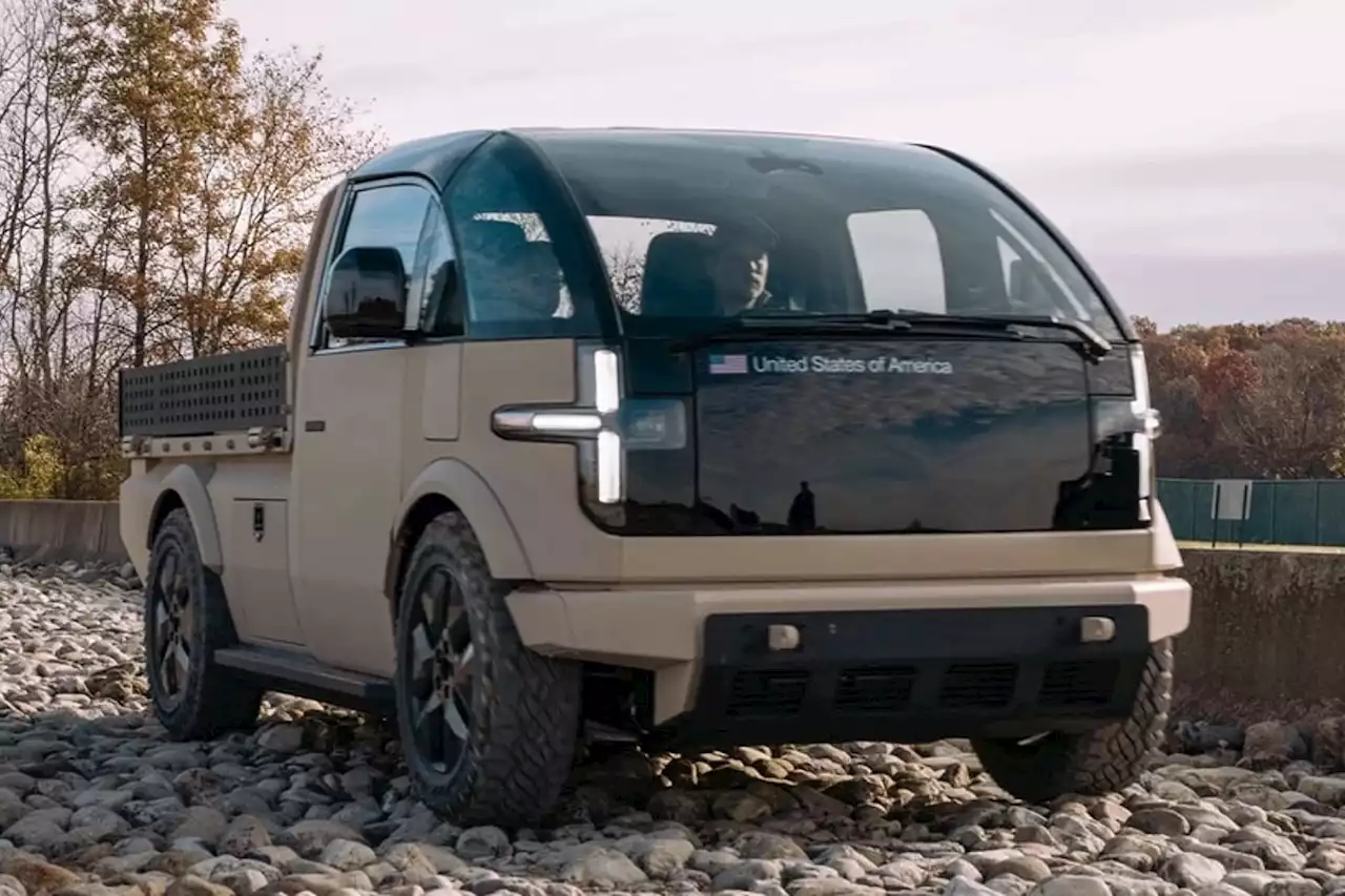 US Army testing bullet-resistant electric bakkie