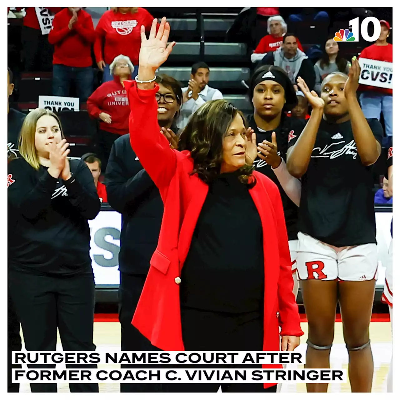 'It's a Tremendous Honor': Rutgers Names Court After Former Coach C. Vivian Stringer