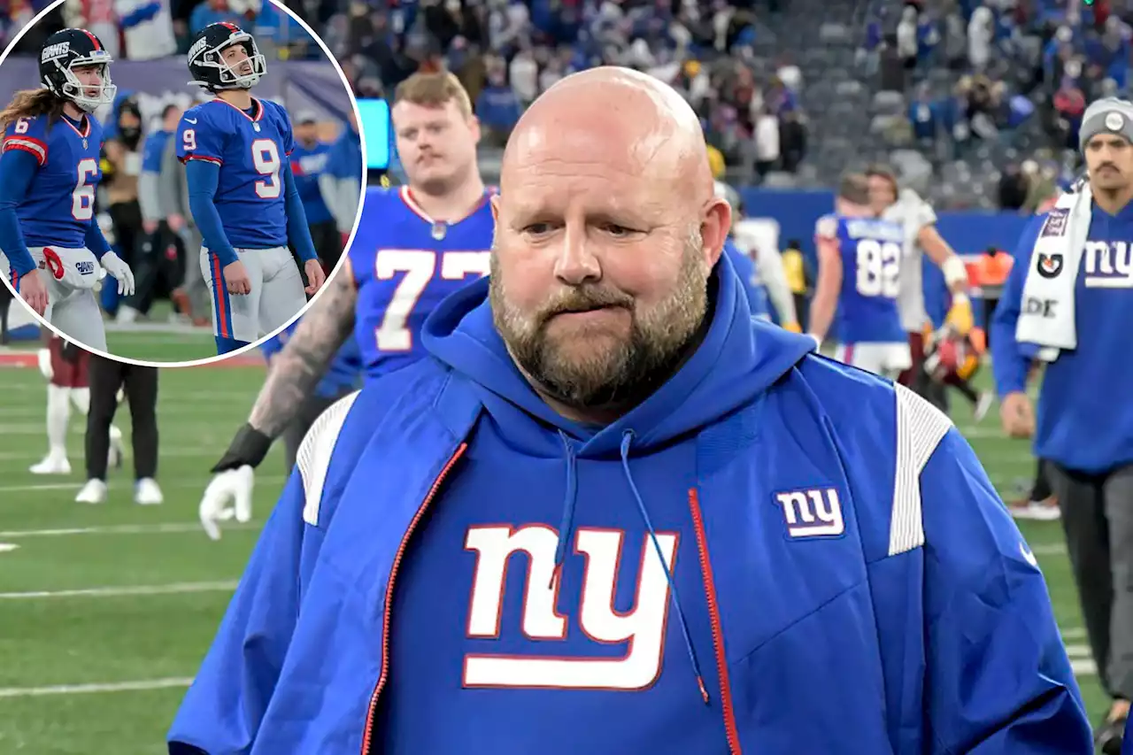 Giants got what they deserved after Brian Daboll’s conservative call