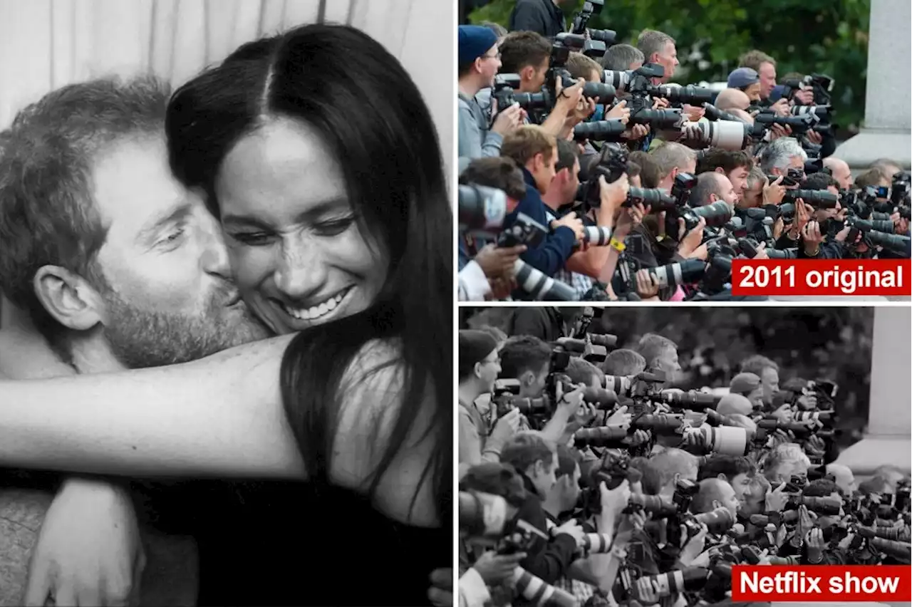 Harry and Meghan stalked by paparazzi photo, really from ‘Harry Potter’ premiere