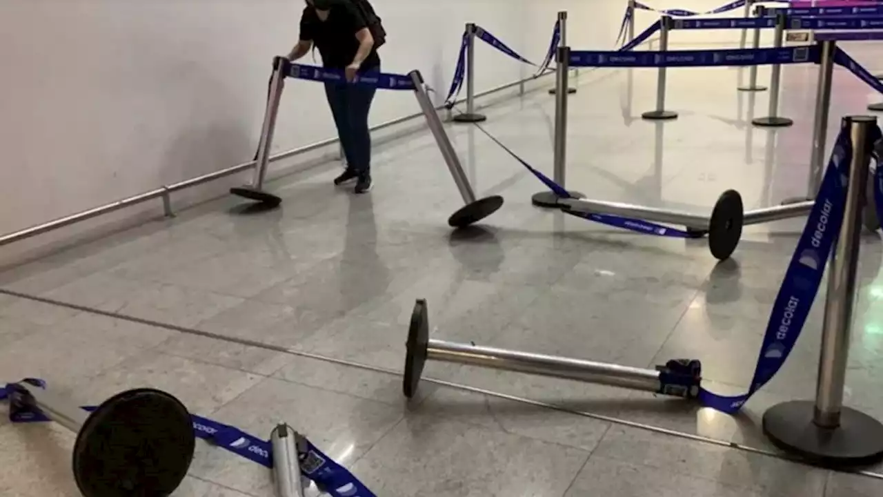 Suspeita de vazamento de gás causa pânico no aeroporto de Guarulhos