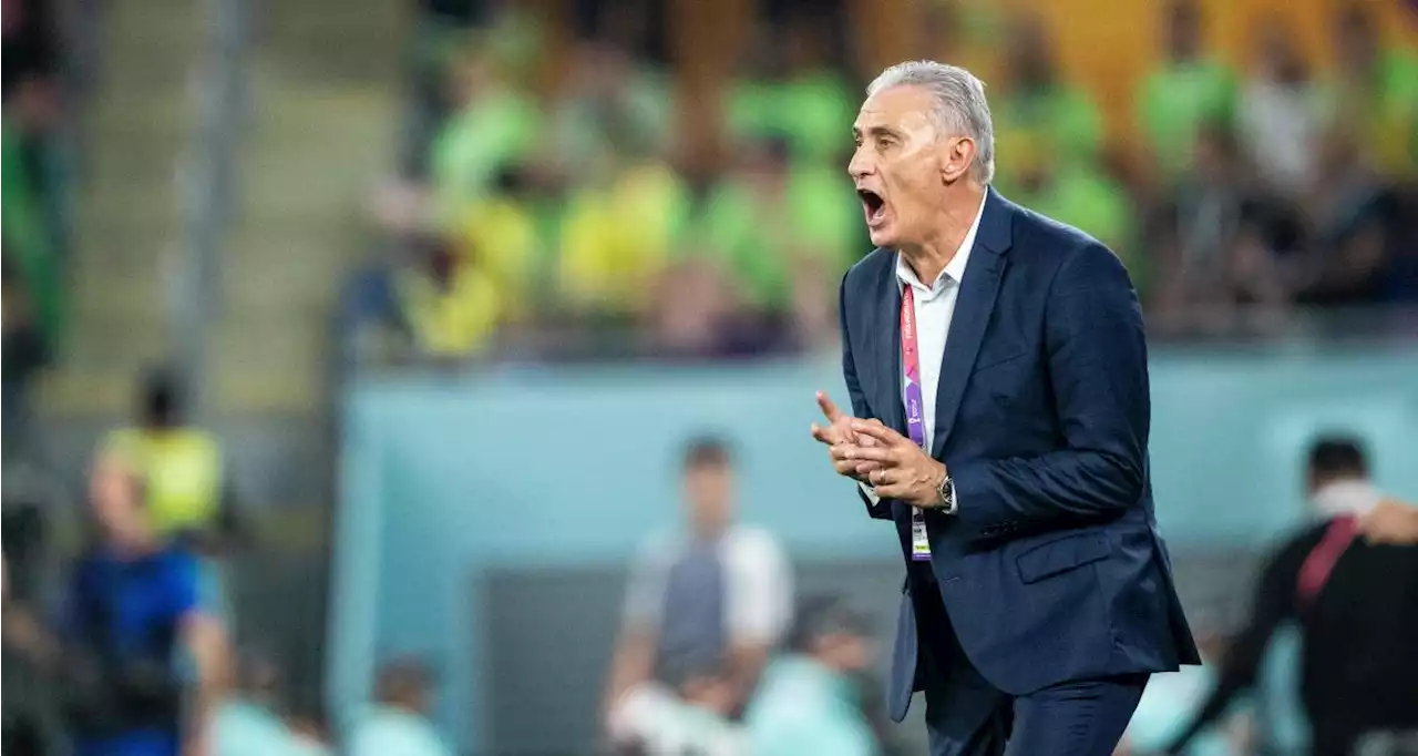 Brésil - Corée du Sud : quand Tite danse avec ses joueurs pour célébrer un but !