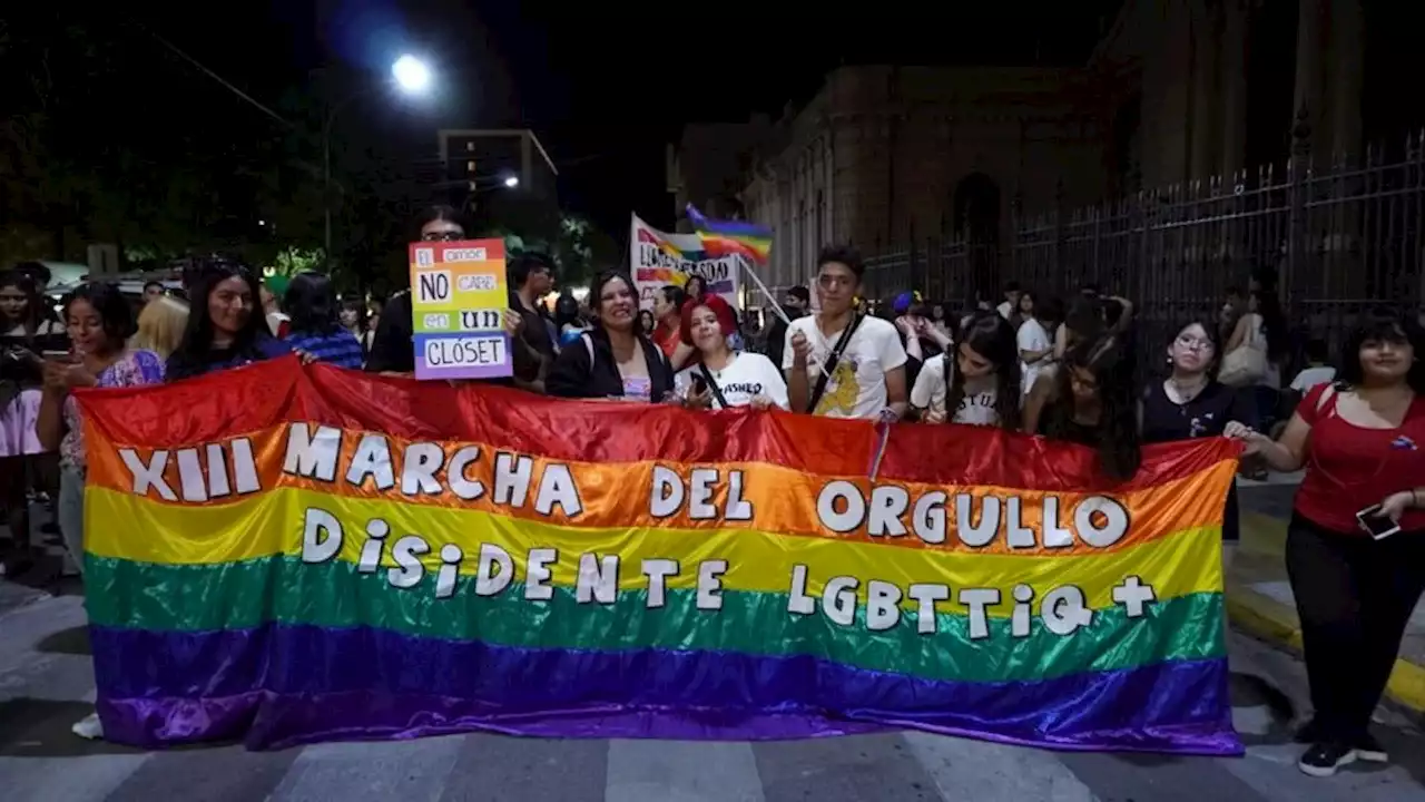 'Exigimos la derogación de códigos contravencionales de la dictadura' | 13° Marcha del Orgullo en La Rioja