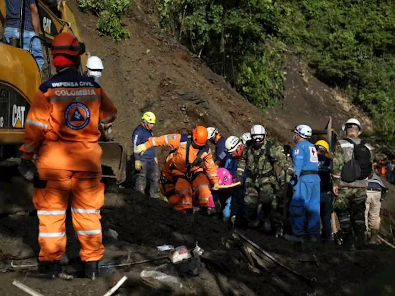 Asciende cifra de muertos tras deslizamiento de tierra en Risaralda