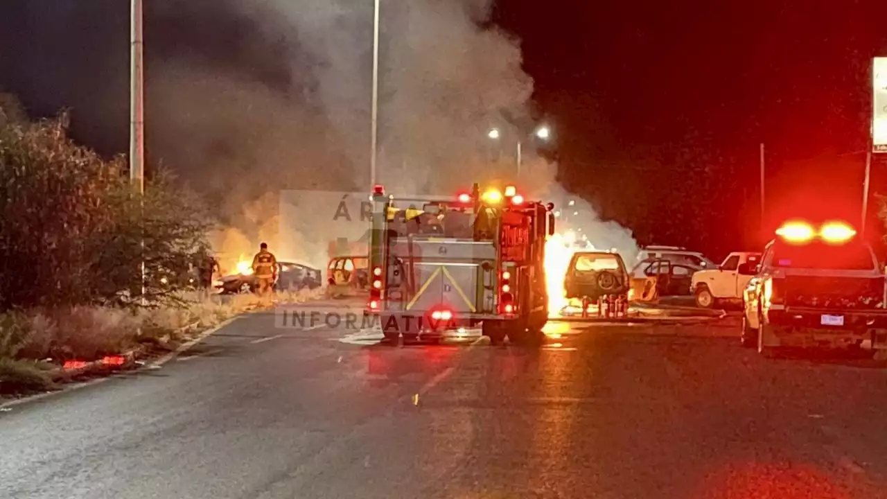 Hubo bloqueos en carreteras tras intento de fuga del penal de Cieneguillas, Zacatecas (Video)