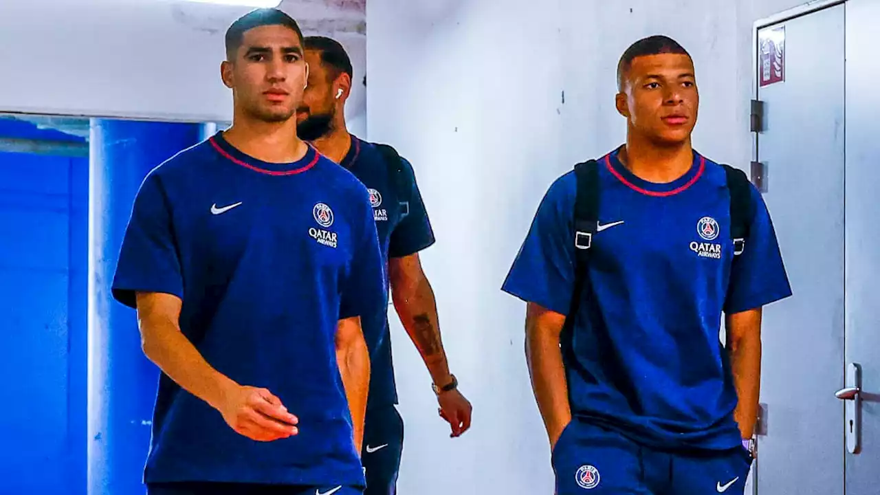 Coupe du monde 2022: la bromance Mbappé-Hakimi se poursuit au Qatar