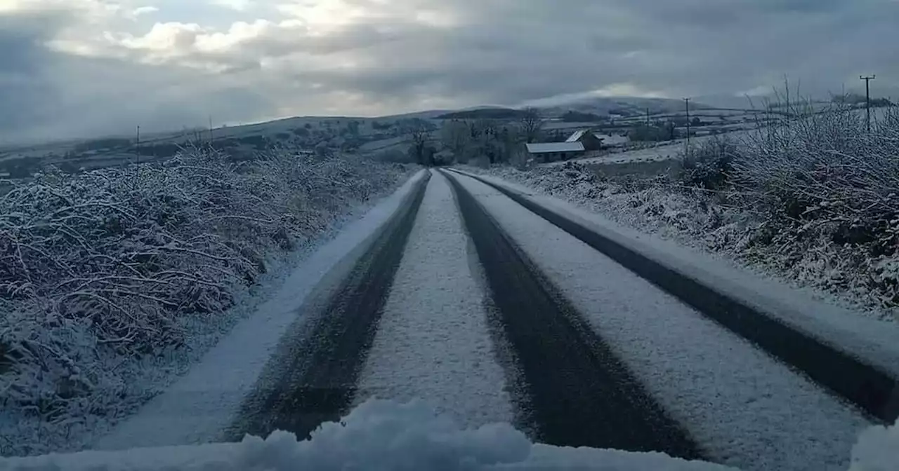 Met Eireann confirms snow and wintry showers as temps drop to -4 this week