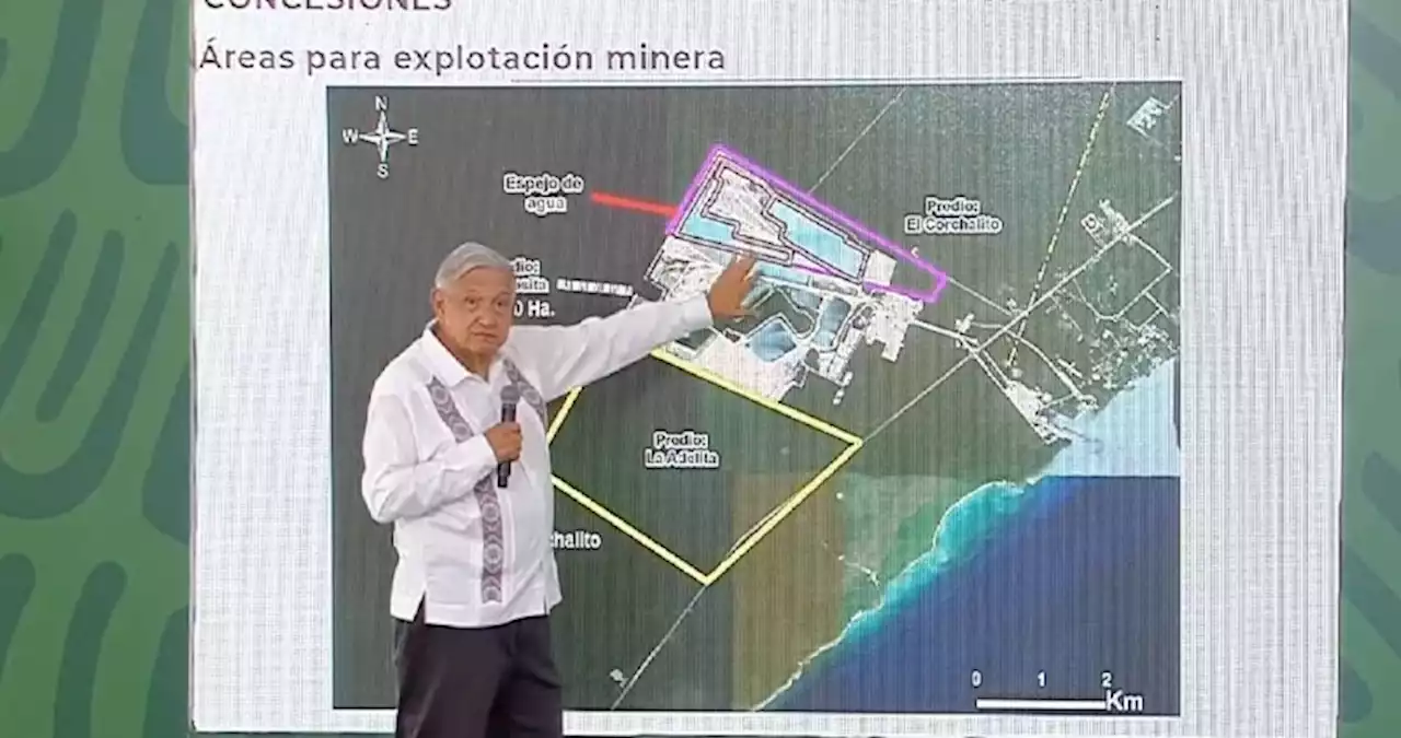 VIDEO | Puente atirantado, pilotes, elevados: AMLO explica el Tramo 5 del Tren Maya