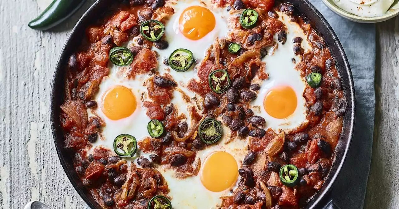 Boost your gut health with this plant-packed baked eggs recipe