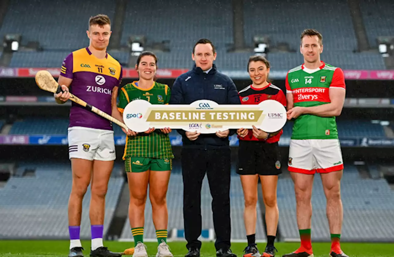 New baseline concussion testing programme launched for GAA inter-county players