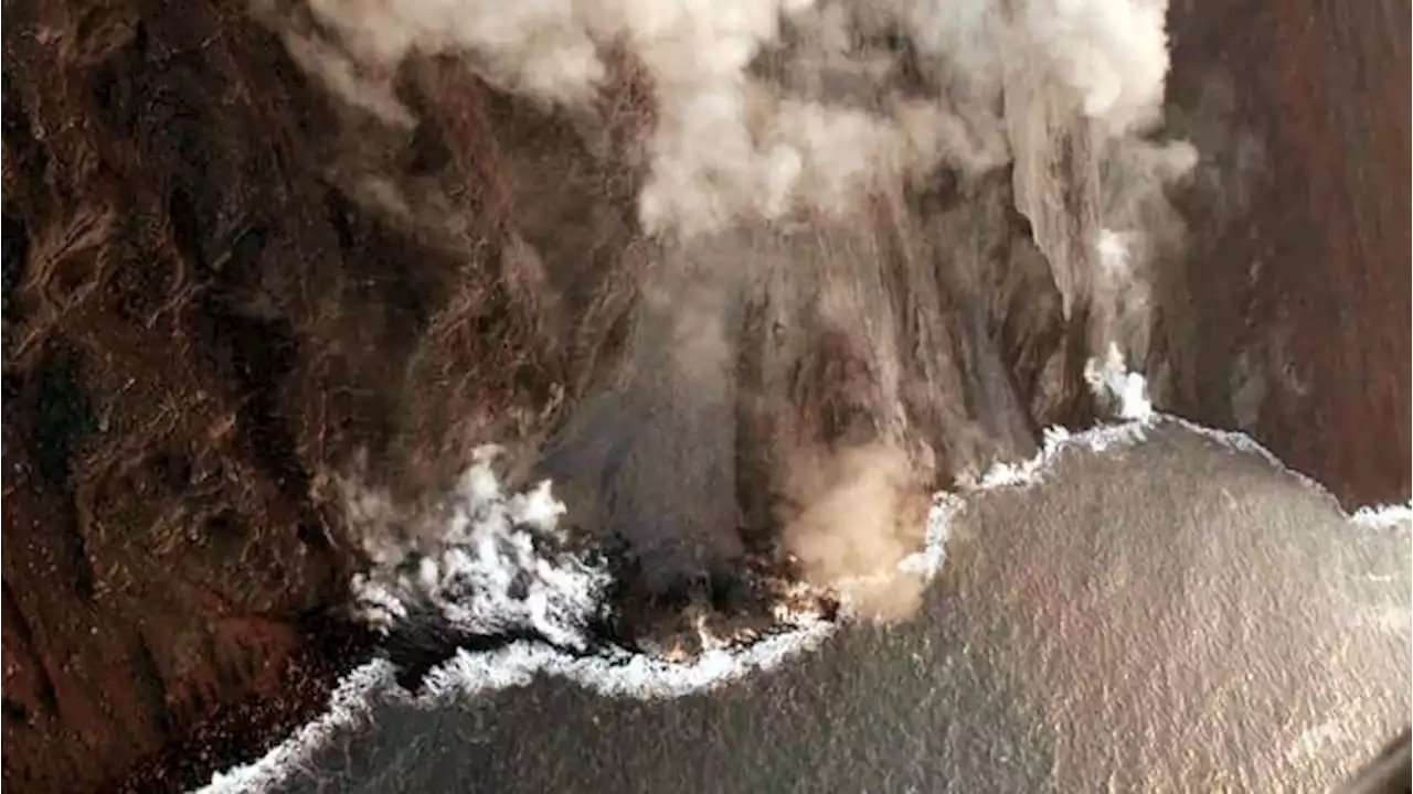 WATCH: Lava Erupts on Italian Island, Triggering Tsunami