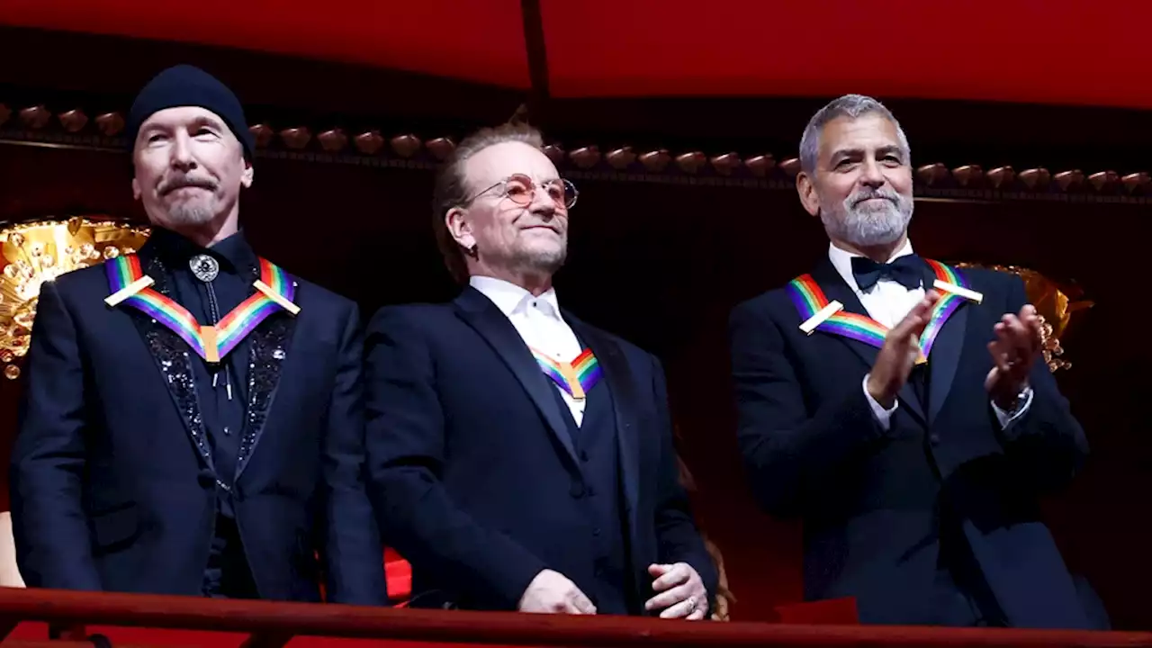 George Clooney, U2, Gladys Knight Feted at Kennedy Center Honors