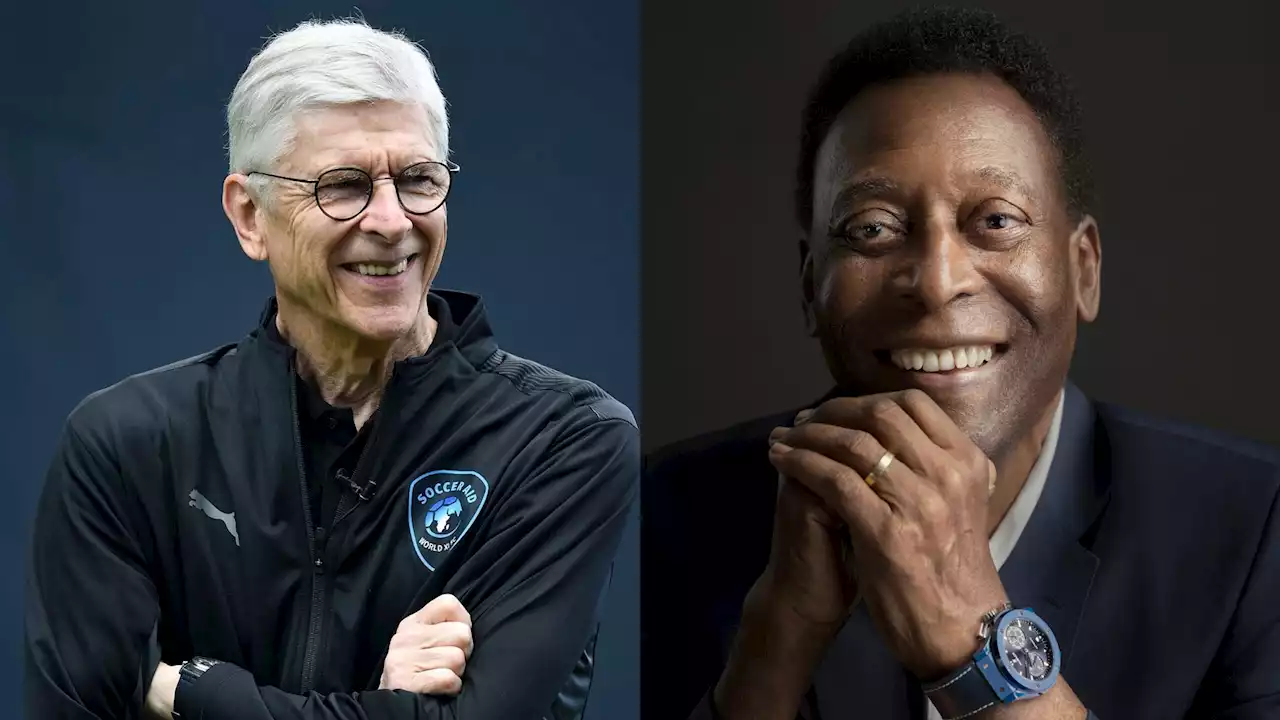 Pelé está fuera de peligro, asegura Arsène Wenger