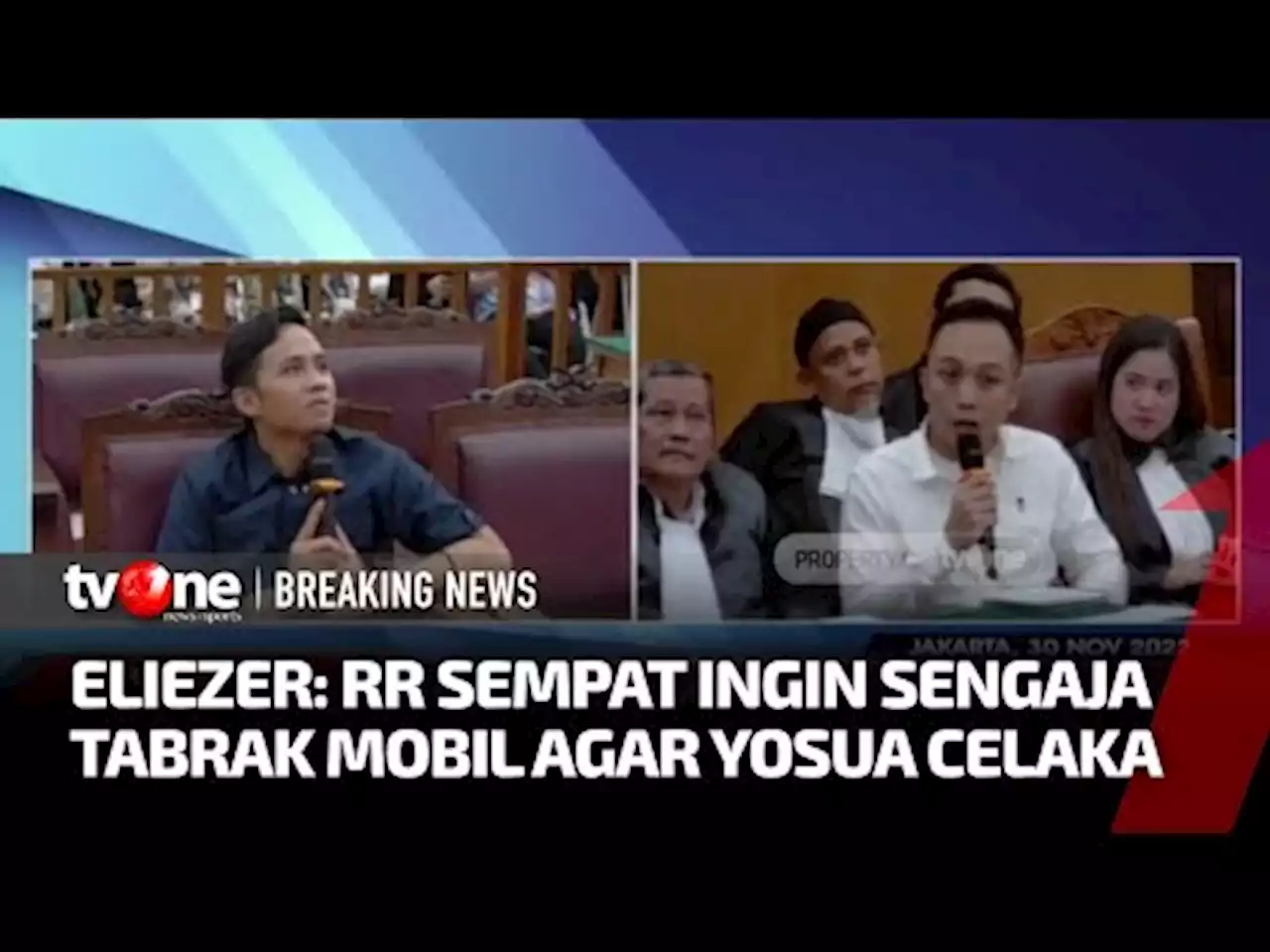 Ricky Rizal Bantah Pernyataan Bharada E soal Keinginan Tabrakkan Mobil - tvOne