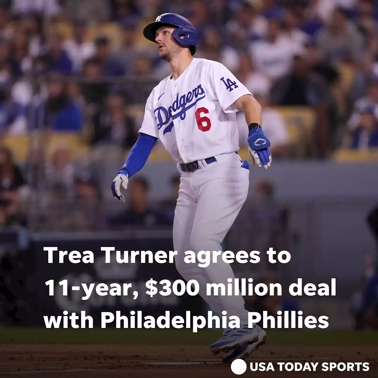 Trea Turner headed to NL champion Phillies with 11-year, $300 million deal