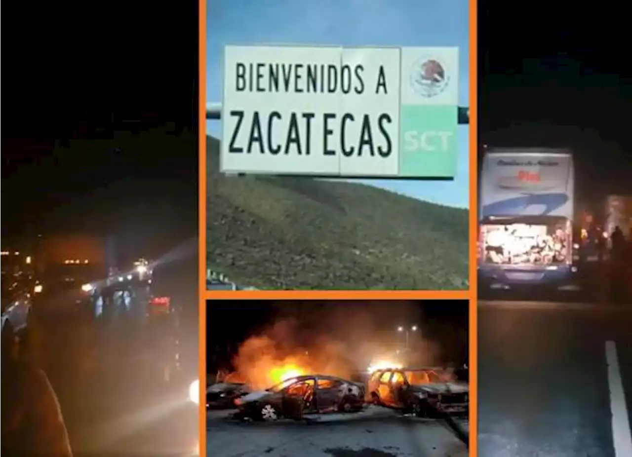 Conductores quedan detenidos por más de 8 horas en la Saltillo-Zacatecas por ‘narco-bloqueos’ (video)