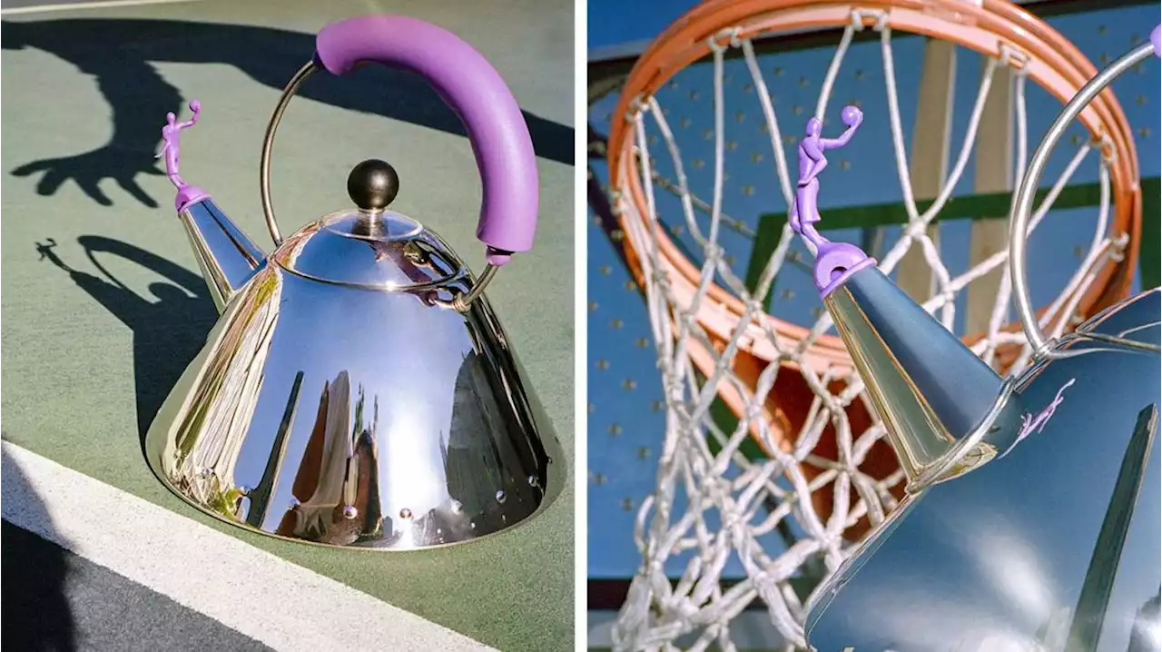 Virgil Abloh Securities reimagines Alessi kettle by Michael Graves and it’s a slam dunk