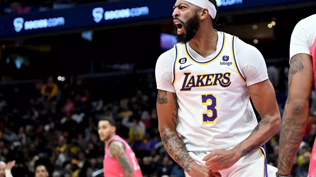 Anthony Davis drops 55 points to lead Lakers past Wizards to cap incredible offensive stretch