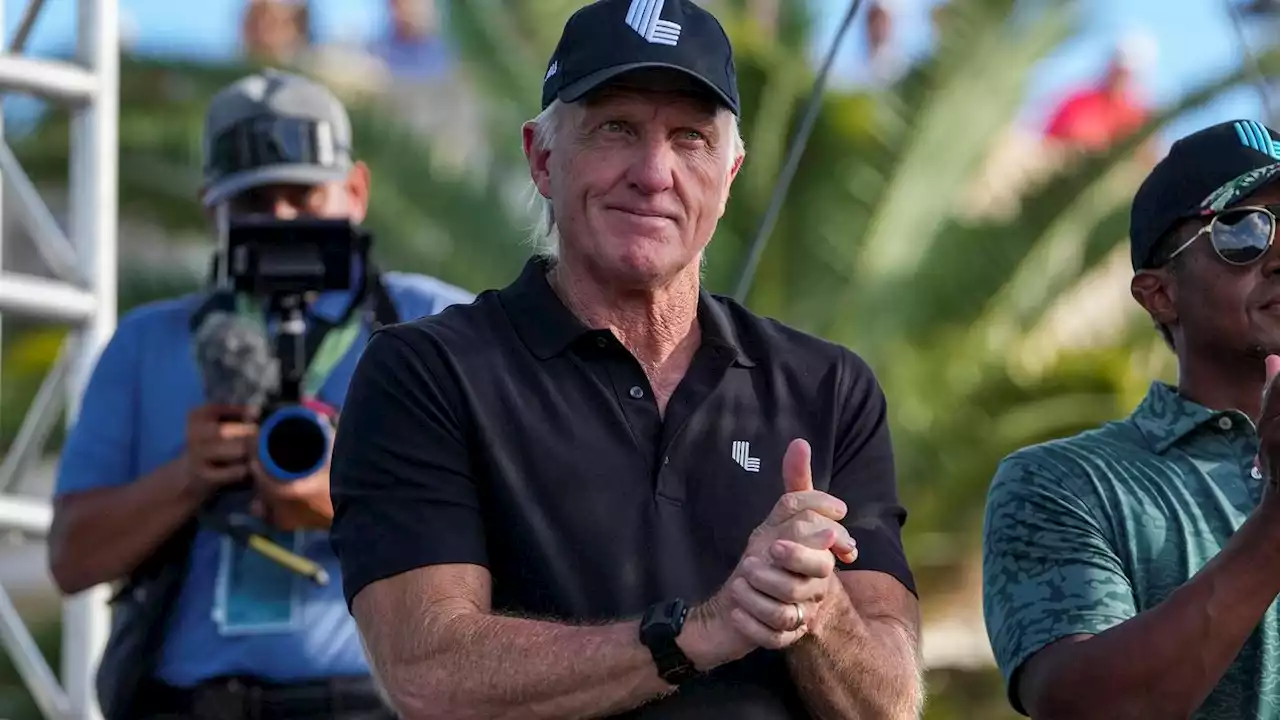 Greg Norman ignoring Rory McIlroy, Tiger Woods amid LIV Golf feud: 'I'm not going anywhere'