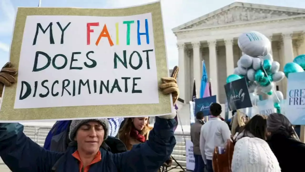 Supreme Court justices spar in latest clash of religion and LGBTQ+ rights in Colorado