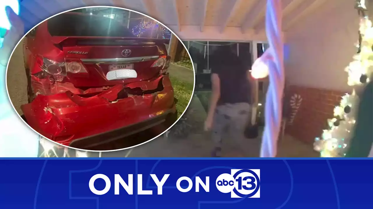 ONLY ON ABC13: Witnesses chase after accused drunk hit-and-run driver