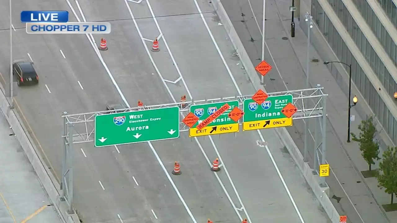 Jackson, Adams bridges over Kennedy reopen as Jane Byrne Interchange work nears end after 9 years