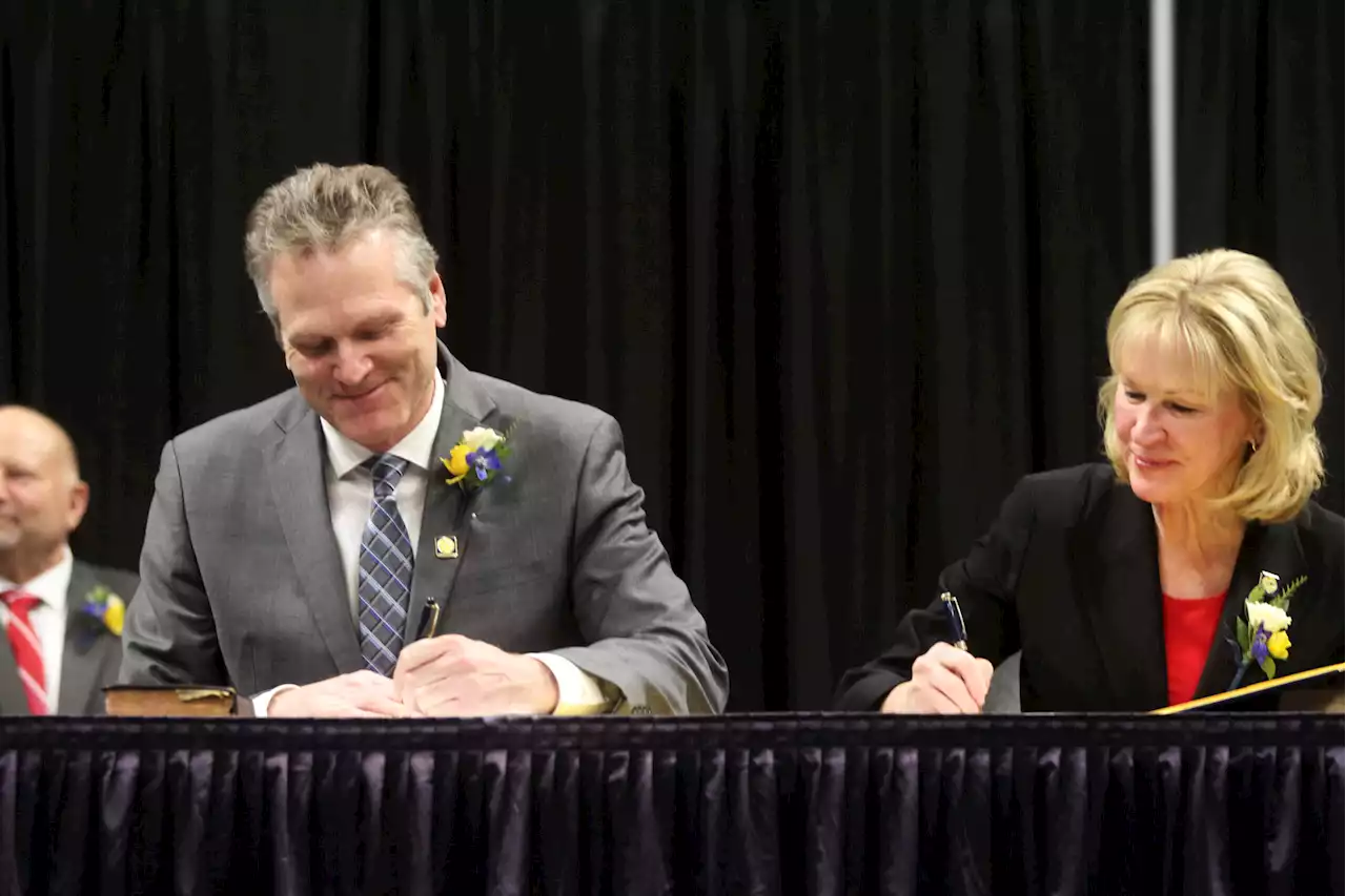 Alaska Gov. Dunleavy sworn in for second term