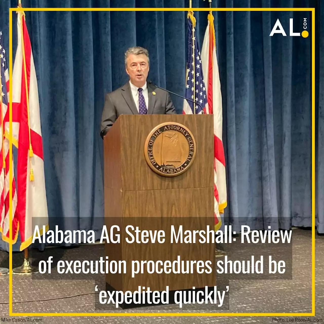 AG says review of Alabama execution process should be quick