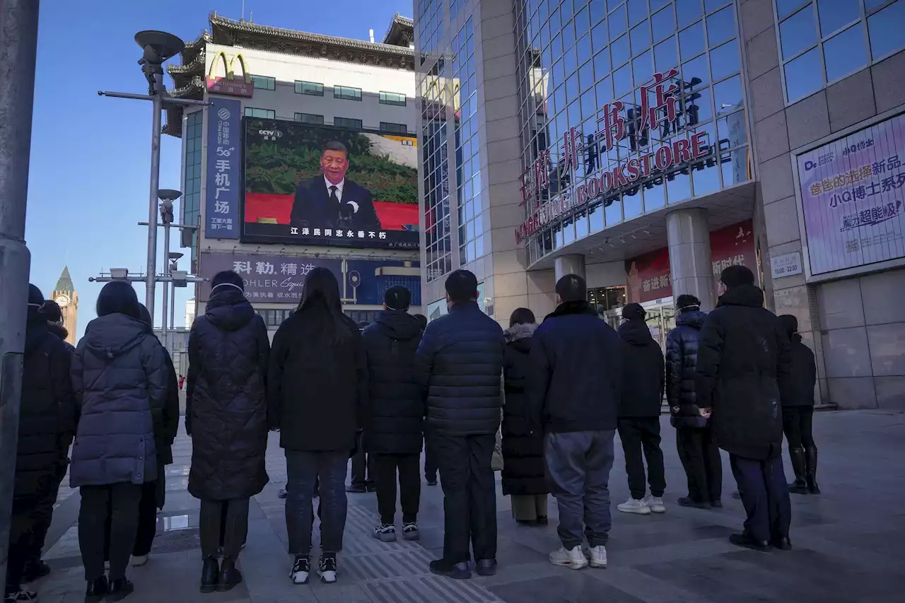 Late Chinese leader Jiang hailed in memorial service