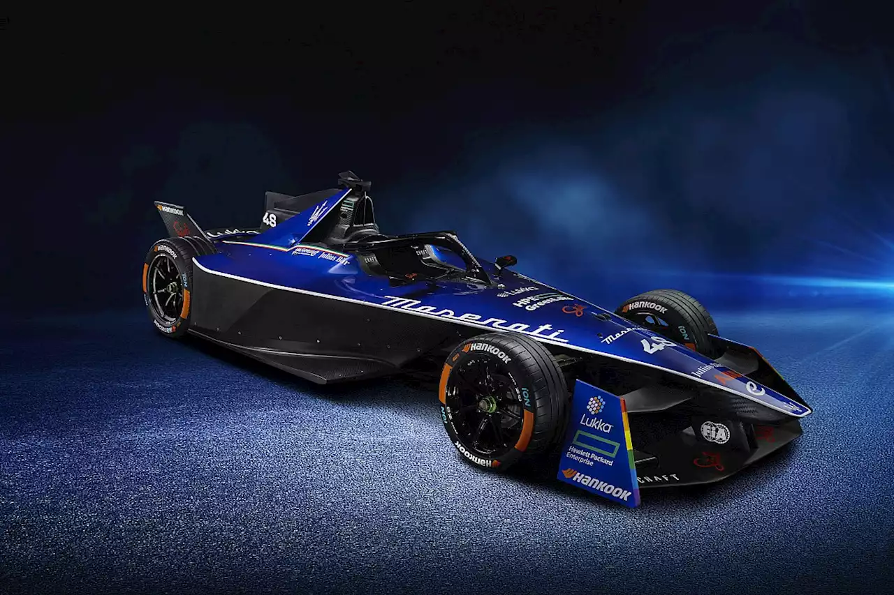 Maserati unveils livery for its debut Formula E campaign