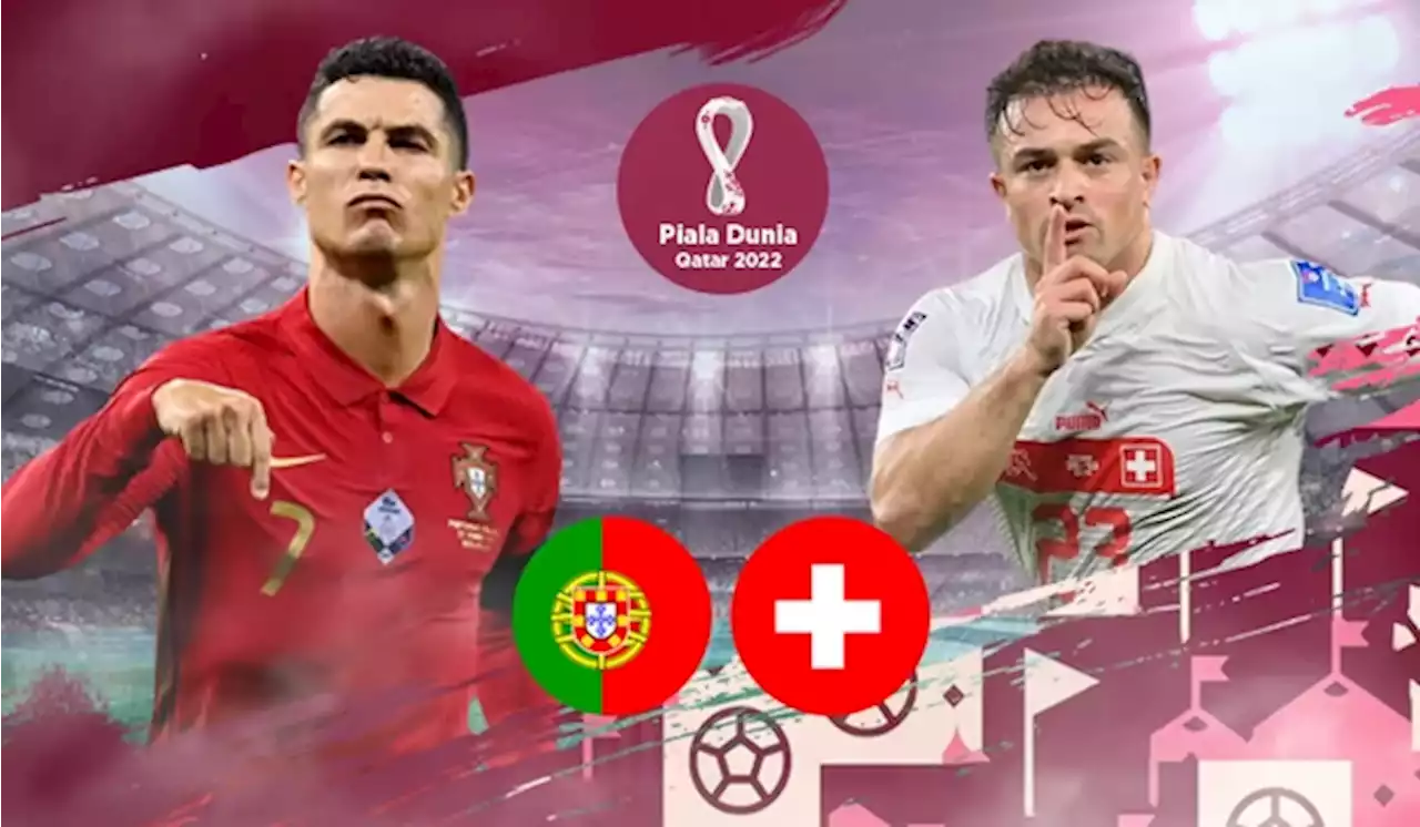 Ronaldo Cadangan, Ini Susunan Pemain Portugal vs Swiss