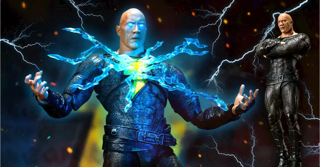 Black Adam Unleashes His Electrifying Power with S.H.Figuarts