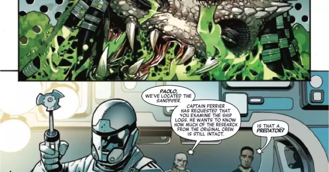 Predator #5 Preview: Out of the Space Frying Pan...