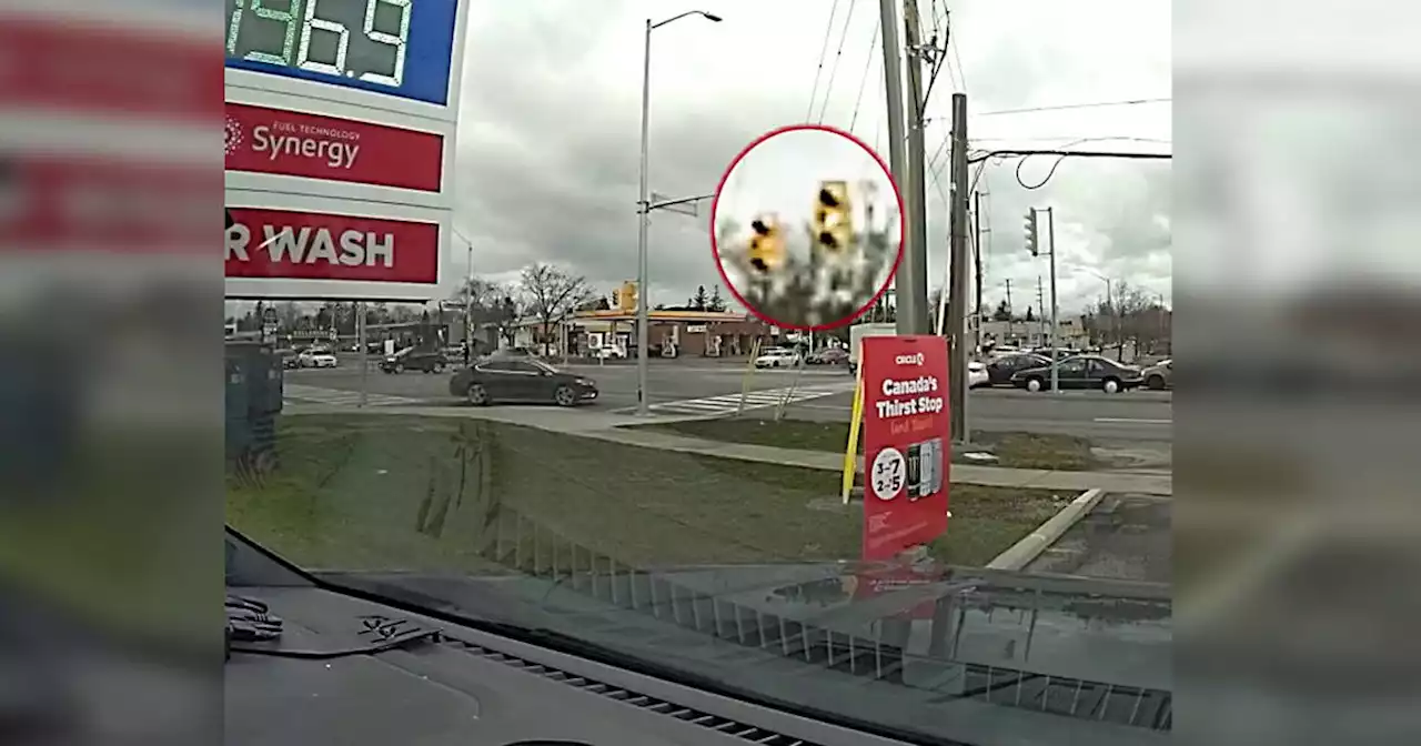 Police hilariously use 'instant replay' to immediately catch Ontario driver in a lie