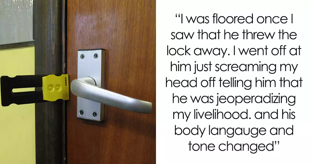 Woman Puts A Lock On Her Home Office Because Of Her Husband’s Constant Interrupting, Later Learns He Removed It