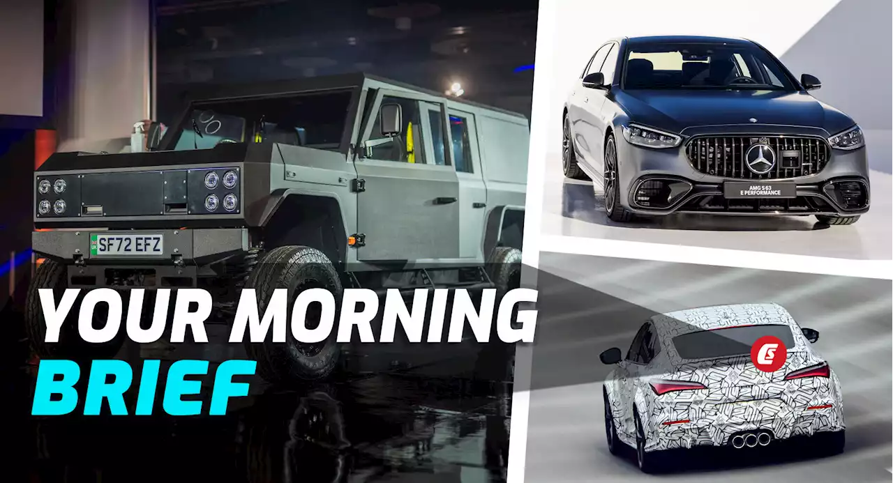 Munro MK_1 EV, 2024 Mercedes-AMG S63 Hybrid, And Acura Integra Type S: Your Morning Brief | Carscoops