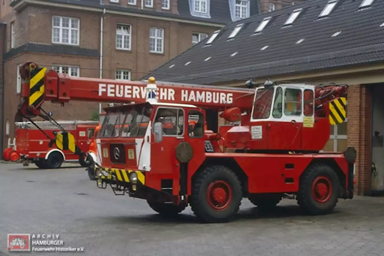 Die Kräne der Feuerwehr Hamburg