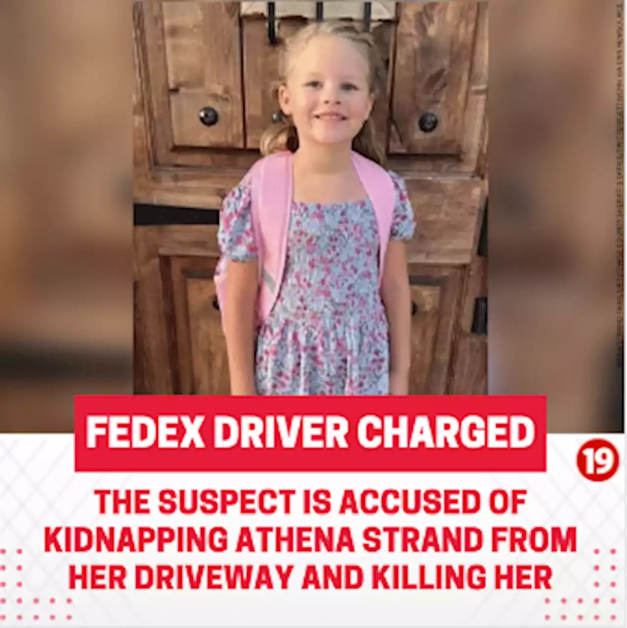 Community reels after girl’s killing; FedEx driver charged