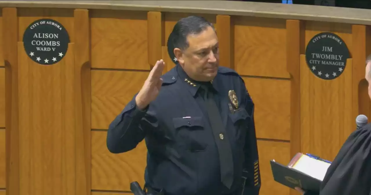 Art Acevedo sworn in as interim Aurora police chief