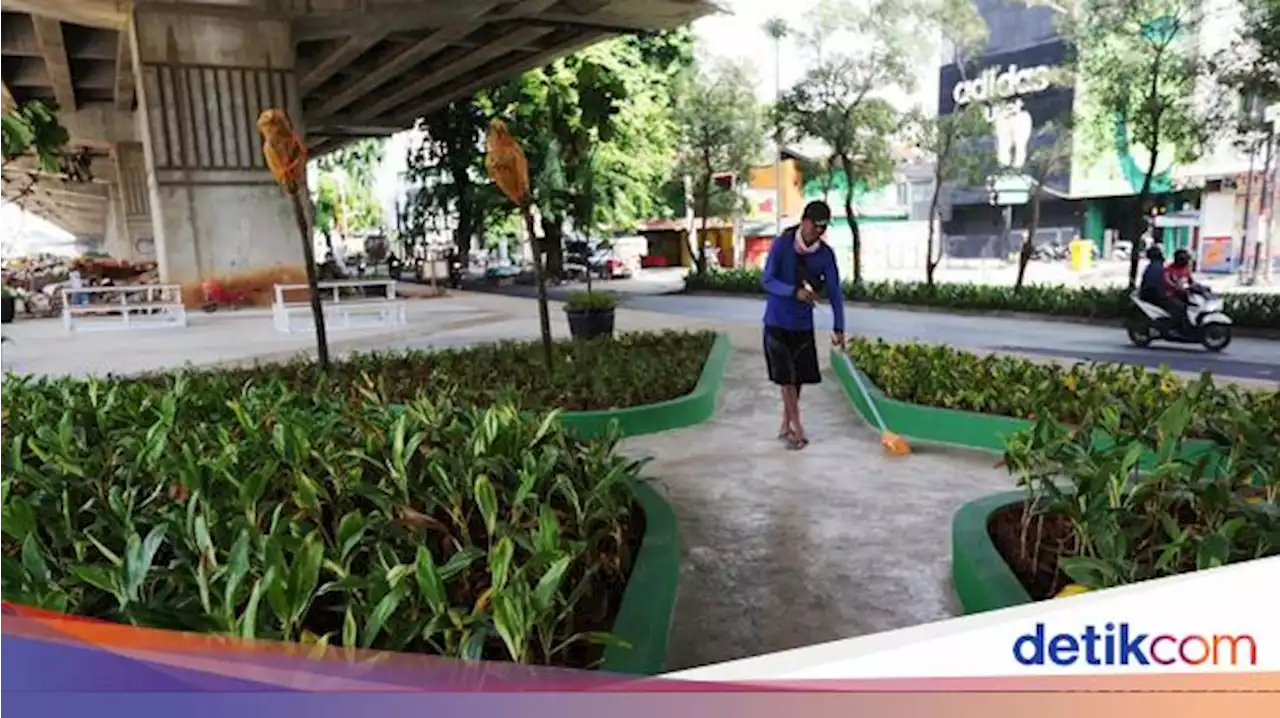 Kolong Tol Becakayu Dipercantik, Kini Lebih Bersih dan Asri