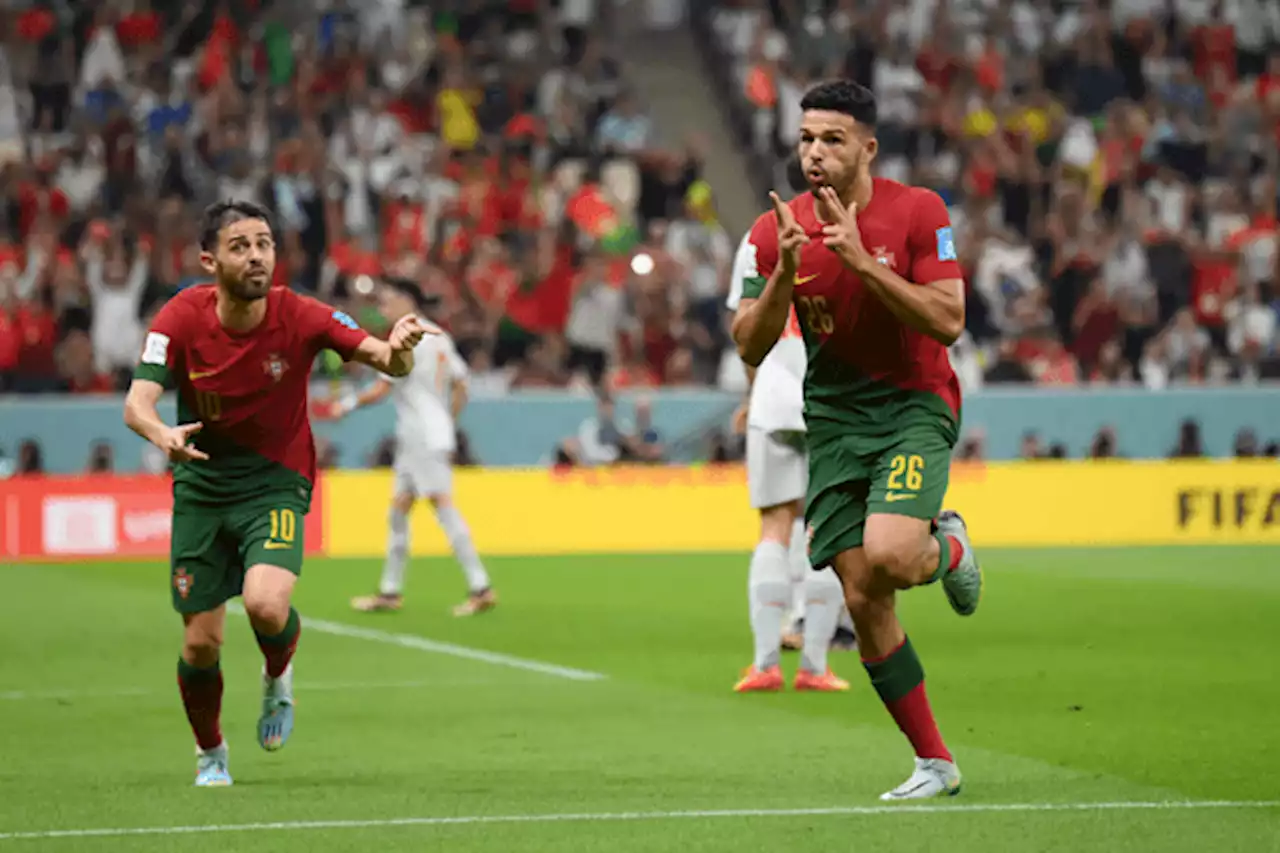 Se juega el segundo tiempo en Lusail: Portugal le está ganando a Suiza por 2-0