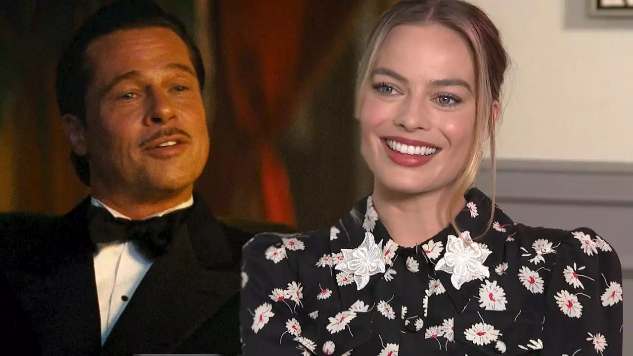 Margot Robbie Talks Finally Getting to Act With Brad Pitt in 'Babylon'