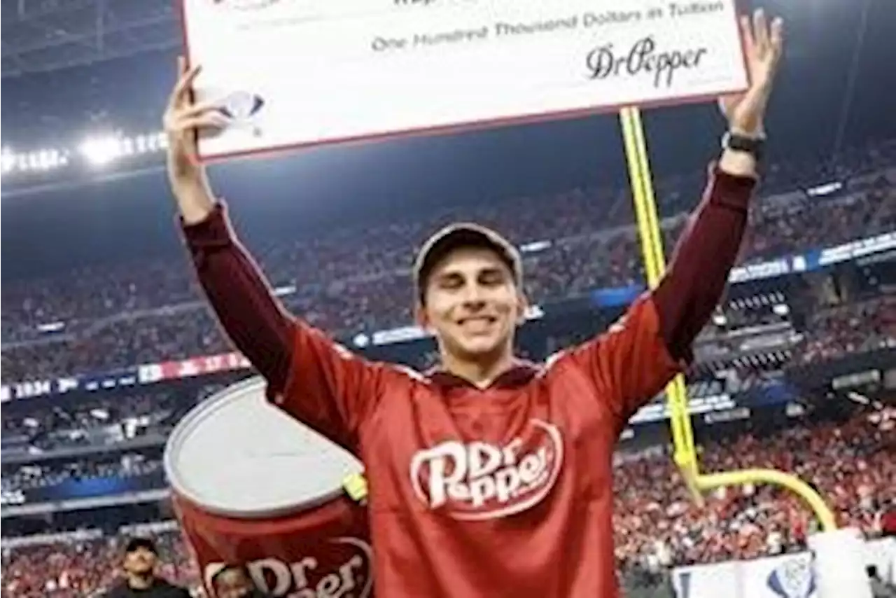 San Antonio student who attends Texas A&M wins $100K Dr Pepper tuition giveaway