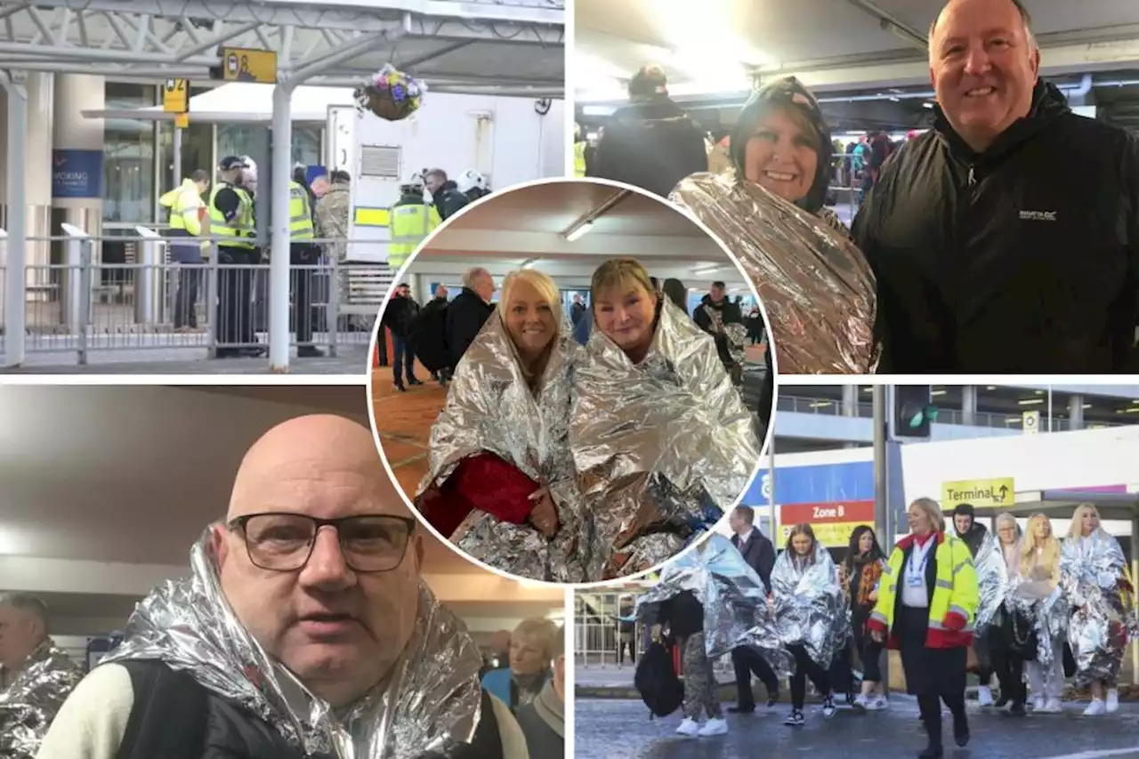 'A bit fed up': Glasgow Airport passengers put on a brave face amid six-hour delays