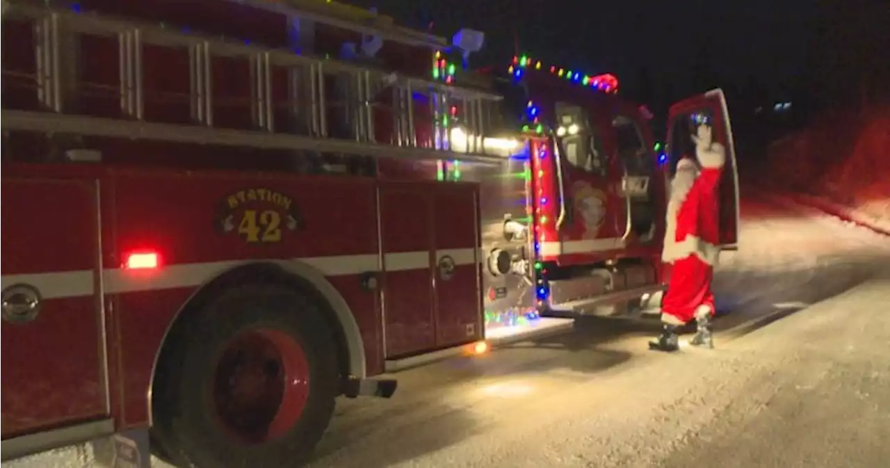 ‘Every little bit will help’: Wilson’s Landing fire department hosts food drive - Okanagan | Globalnews.ca