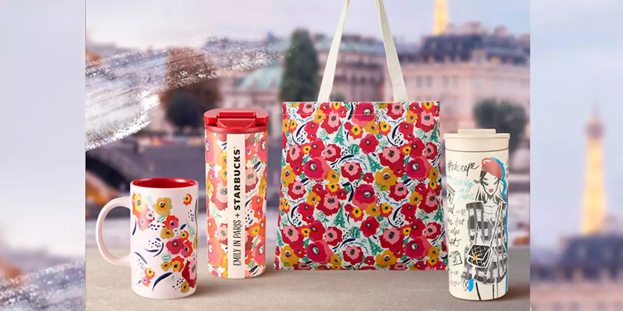 Coming in Haute! Starbucks drops a collaboration collection with 'Emily in Paris'