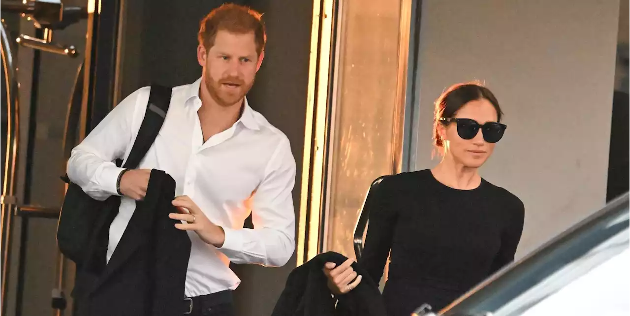 See Prince Harry and Meghan Markle Arrive in New York City Ahead of Gala