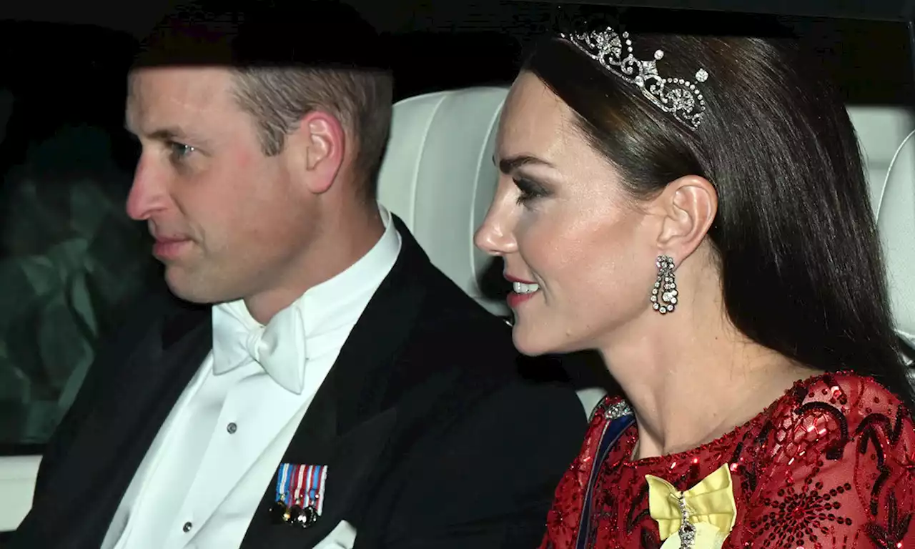 Princess Kate and Queen Consort Camilla wow in tiaras as King Charles hosts first Diplomatic Reception - best photos