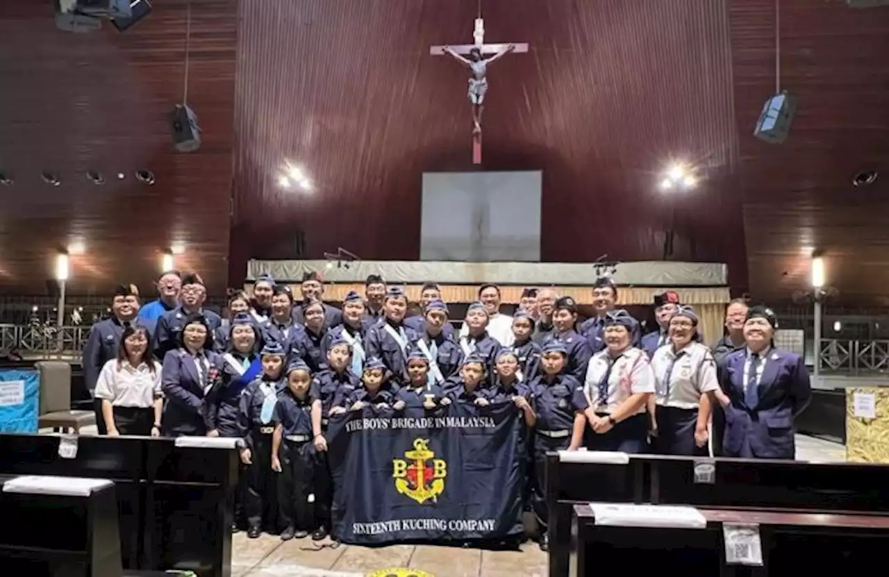 Commissioning of the 16th Kuching Company Boys’ Brigade at St Joseph’s Cathedral