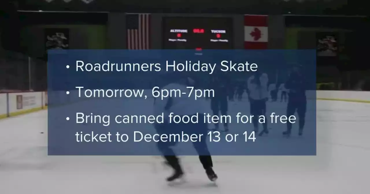 Enter to win a chance to skate with the Tucson Roadrunners